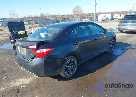 2016 Toyota Corolla S Plus z USA, uszkodzony, nr VIN 5YFBURHE7GP374378